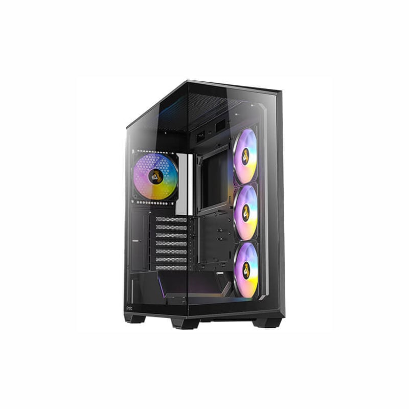 Antec C3 ARGB ATX | Micro-ATX | ITX ARGB Mid-Tower Gaming Chassis - Black