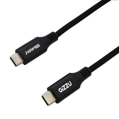 Gizzu Type-C to Type-C 240W Charging Cable 1M - Black