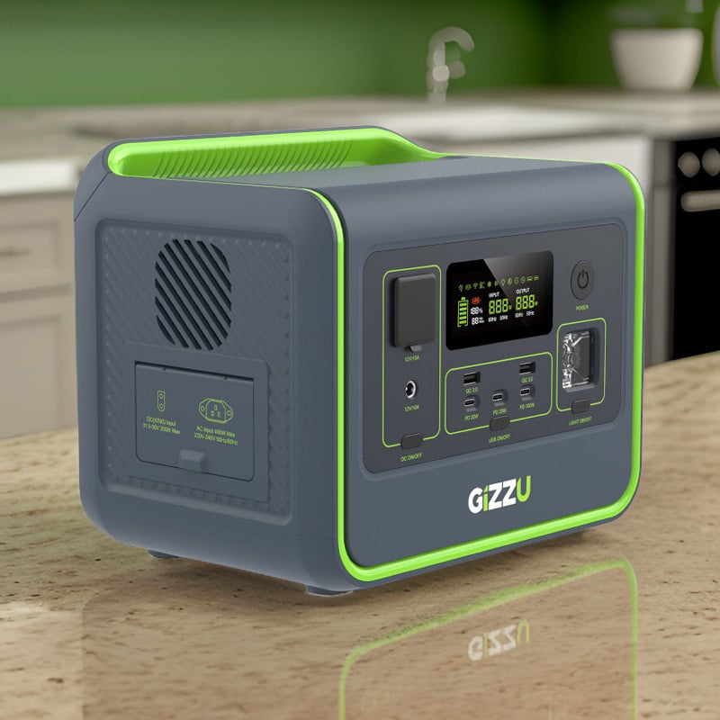 Gizzu Hero 512Wh 800W Portable Power Station