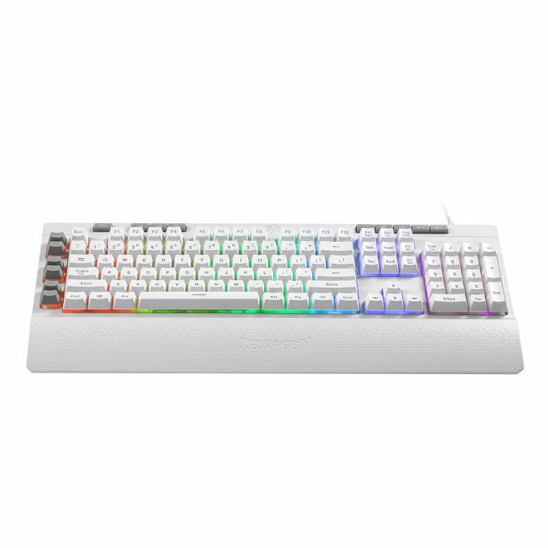 REDRAGON SHIVA Membrane Keyboard - White