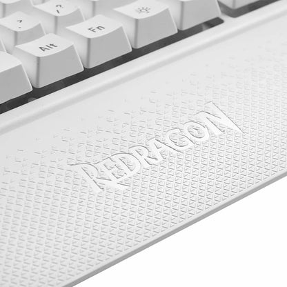 REDRAGON SHIVA Membrane Keyboard - White