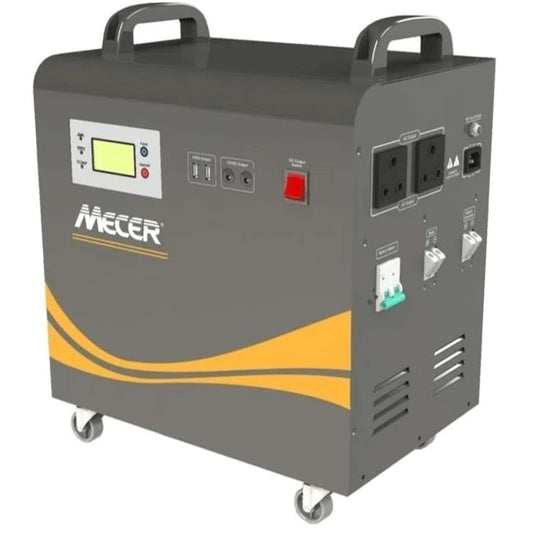 Mecer 2 Kw 24 V 2x100 A Bat Pure Sine Wave Includes 800 W Solar Charge Controller Battery Warranty 6 Months
