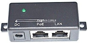 1 Port Passive Power over Ethernet Injector Gigabit - Requires External PSU 2.1mm Jack - Vice-Tech