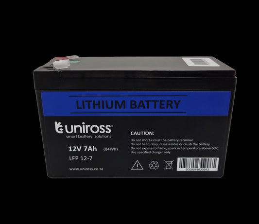 12.8v 7Ah, 89.6 Wh Li-FEPO4 battery - Vice-Tech