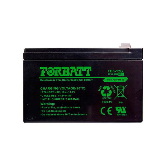 12V 8AH Acid Gel Battery - Vice-Tech