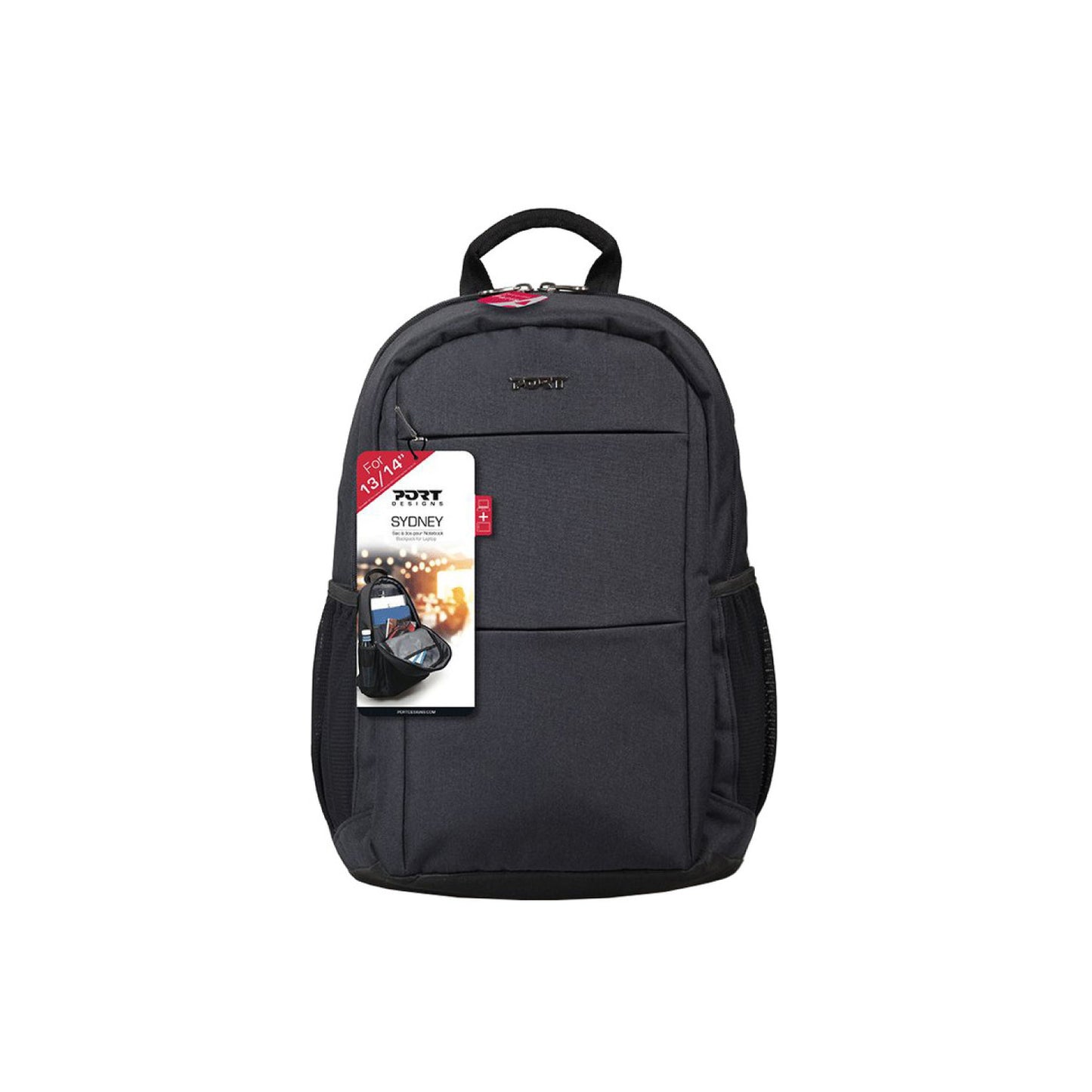 Port Sydney Black 14" Backpack