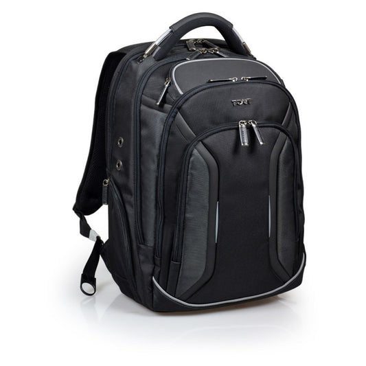 Port Melbourne Black 15.6" Backpack