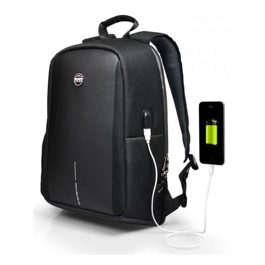 Port Chicago Evo Black 15.6" Backpack