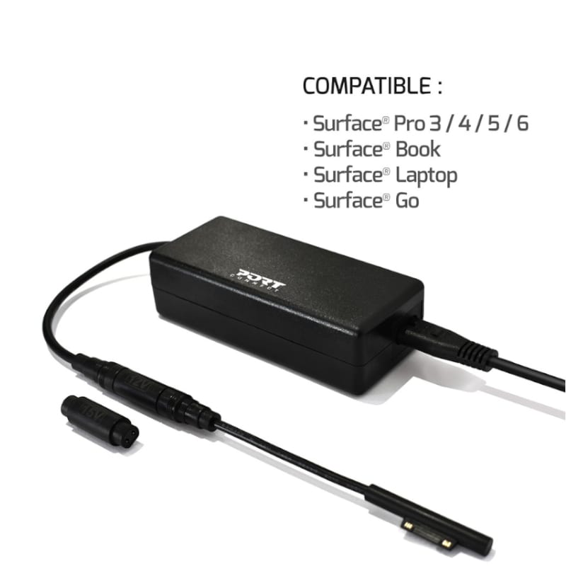 Port 60 W Microsoft Surface Ac Adapter