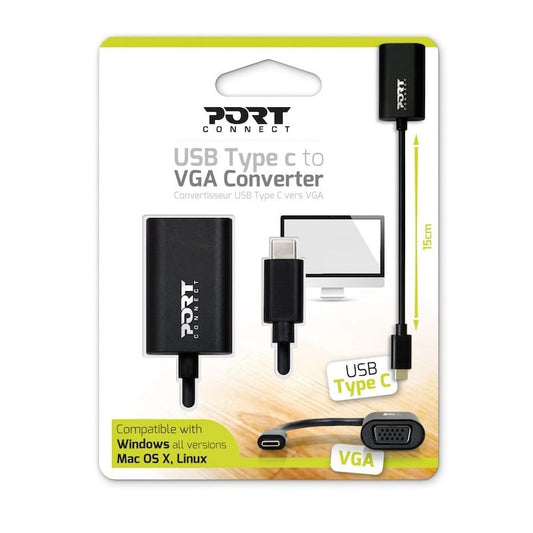 Port Converter Type C To Vga