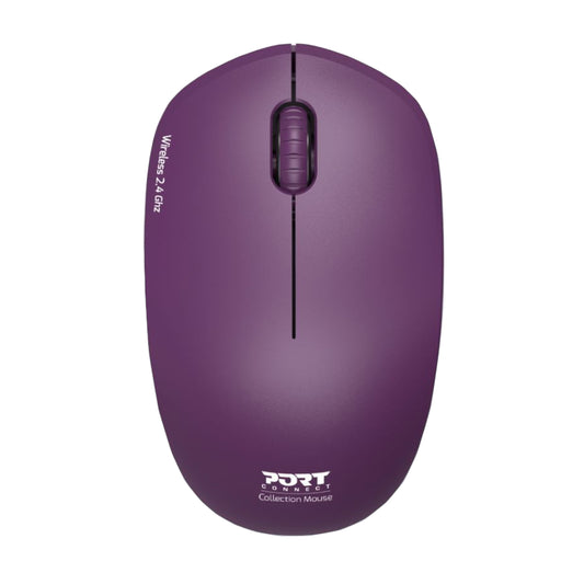 Port Connect MOUSE COLLECTION WIRELESS Purple