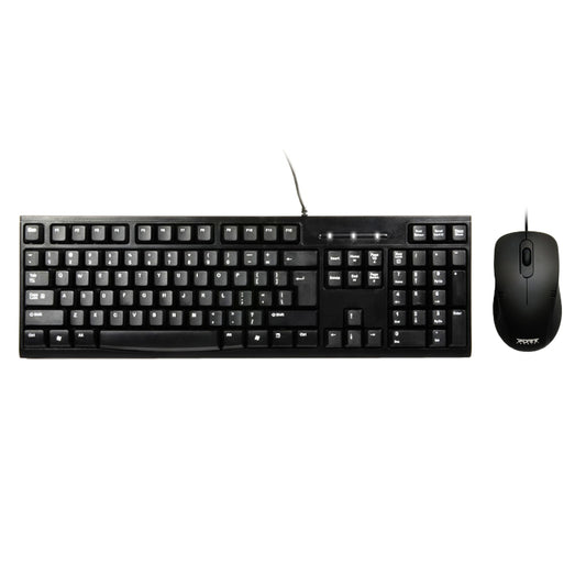 Port Design COMBO Wired Mouse+Keyboard-Black