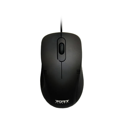 Port Design COMBO Wired Mouse+Keyboard-Black