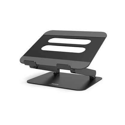 Port Black 15.6 Inch Aluminium Adjustable Notebook Stand