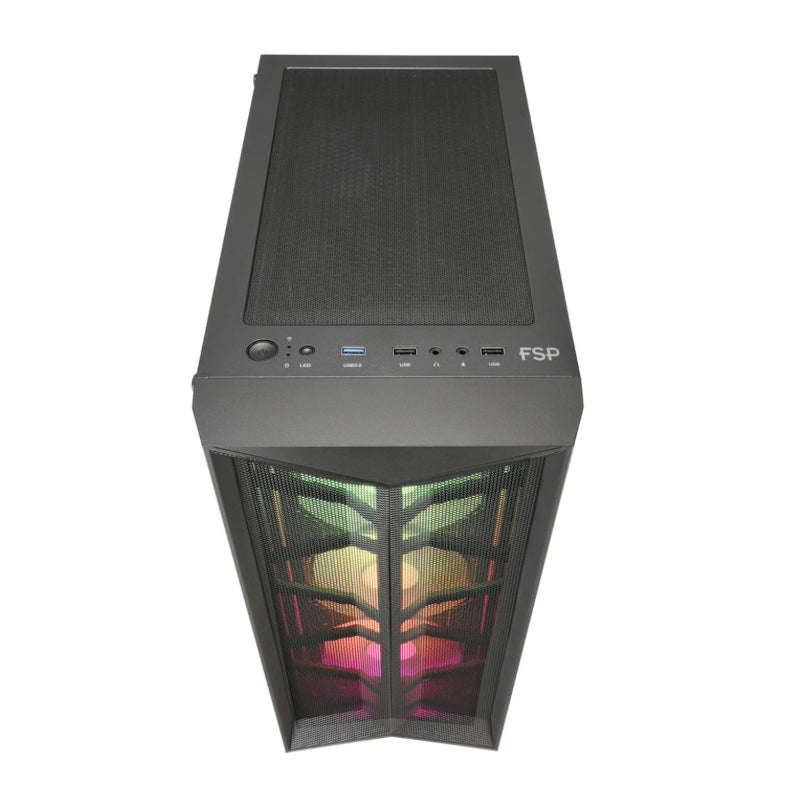 FSP CMT211A ATX | Micro-ATX | Mini-ITX ARGB Mid-Tower Gaming Chassis