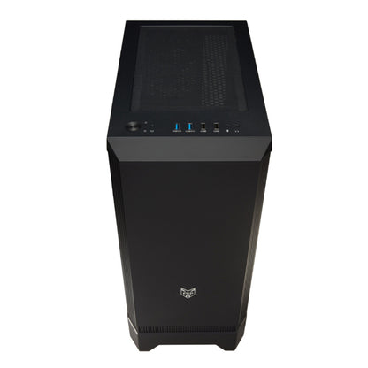 FSP CMT260 ATX | Micro-ATX | Mini-ITX ARGB Mid-Tower Gaming Chassis - Black