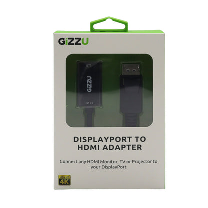 GIZZU Active DisplayPort to HDMI Adapter