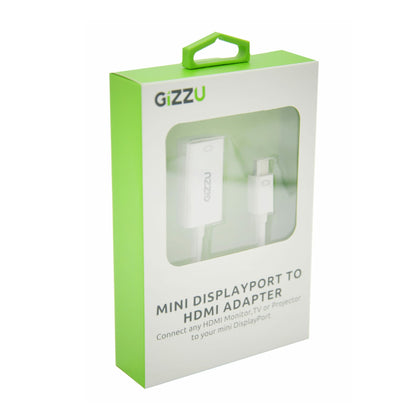 GIZZU Mini DisplayPort to HDMI Adapter