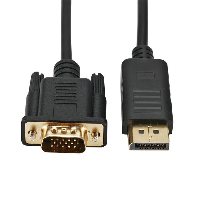 GIZZU 1080P DISPLAYPORT TO VGA CABLE 1.8