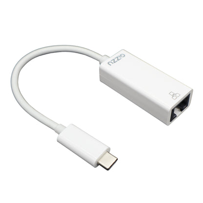 GIZZU USB-C to Gigabit Adapter Polybag - White