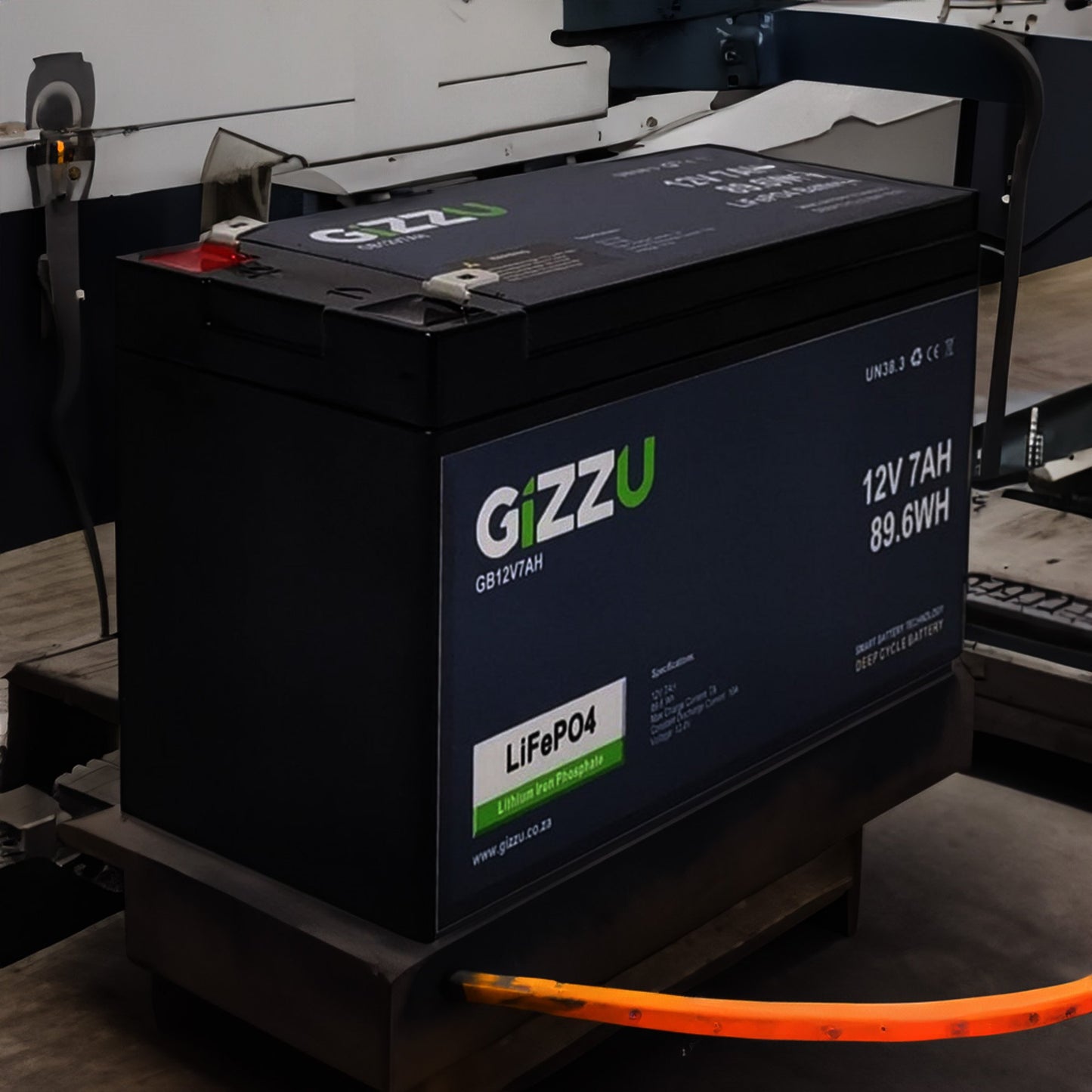 Gizzu 12v 7ah Lithium batteries