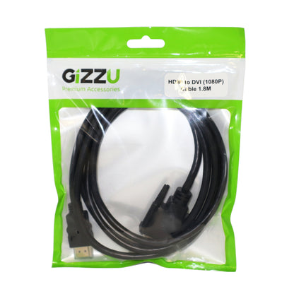 GIZZU HDMI to DVI 1.8M Cable Polybag