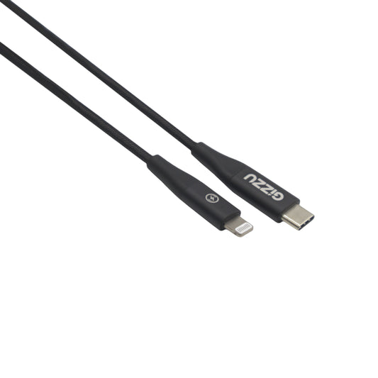 GIZZU USB-C to Lightning 8Pin 2m Cable - Black