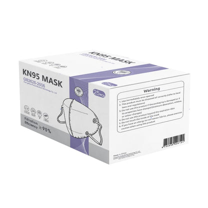 KN95 Civilian Face Mask Box - 25 Units