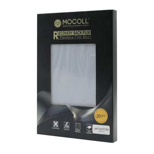 Mocoll Recovery Back Film PVC Pandora Film Box 20 Pack - Black