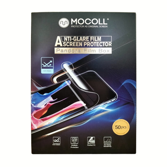 Mocoll Recovery Matte Privacy Film Box 50 Pack for iPhone Only - Clear