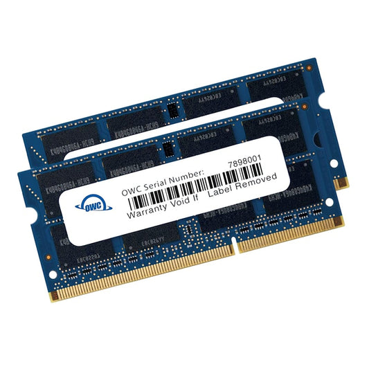 OWC Mac Memory 16GB Kit (2x8GB) 1600Mhz DDR3 SODIMM Mac Memory
