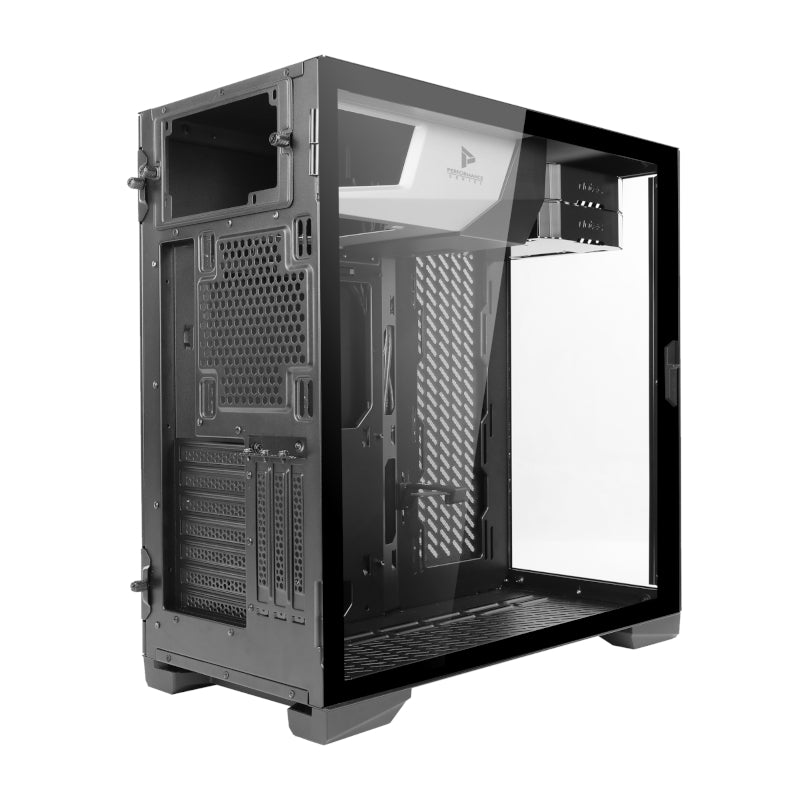 Antec P120 Crystal Tempered Glass Side/Front ATX Gaming Chassis Black