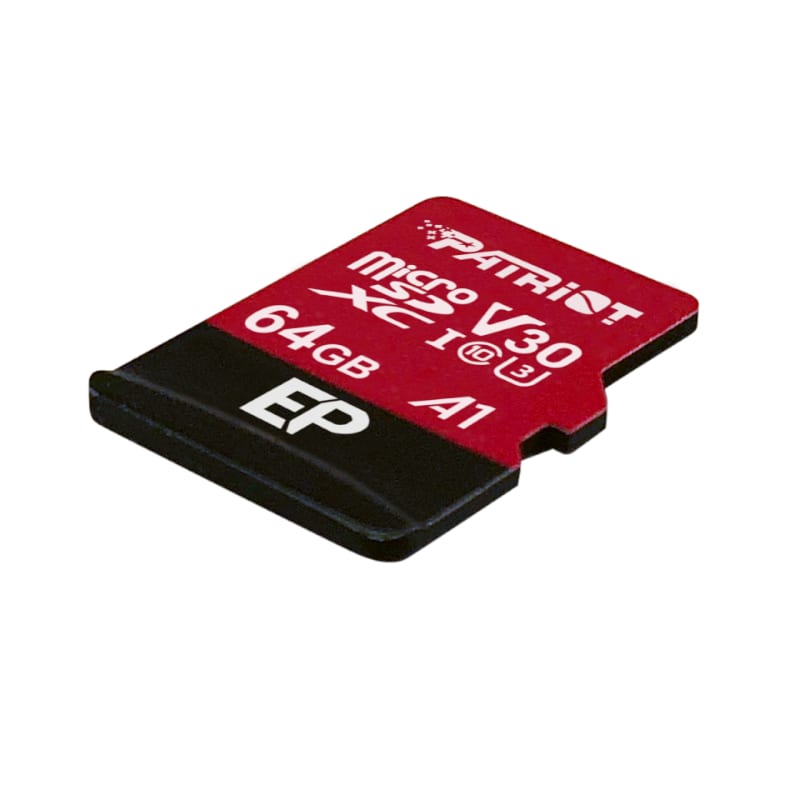 Patriot EP V30 A1 64GB Micro SDXC Card + Adapter