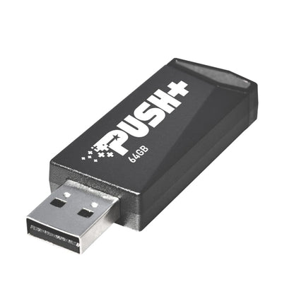 Patriot Push+ 64GB USB3.1 Flash Drive - Grey