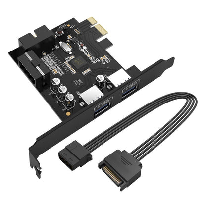 ORICO 2 Port USB3.0 PCI-e Expansion Card | PVU3-2O2I-V1
