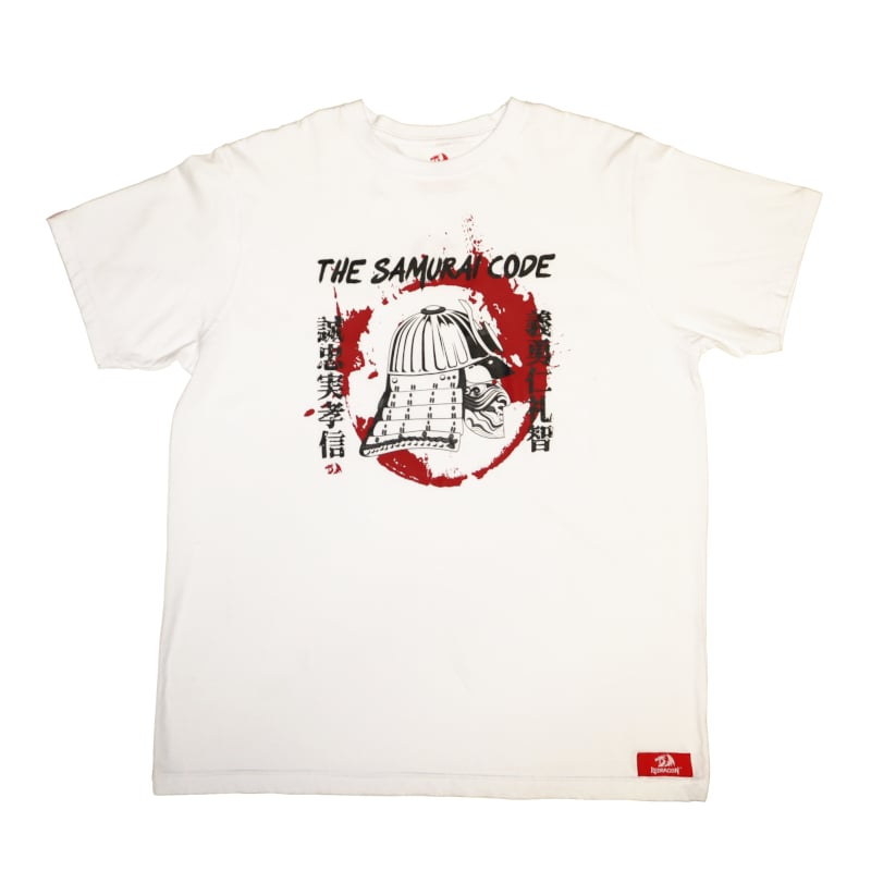 REDRAGON SAMURAI T-SHIRT - WHITE - XLARGE