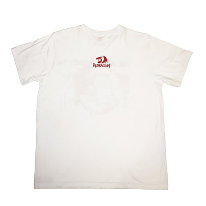 REDRAGON SAMURAI T-SHIRT - WHITE - XLARGE