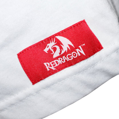 REDRAGON SAMURAI T-SHIRT - WHITE - XLARGE