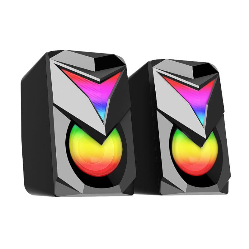 REDRAGON 2.1 Satellite Speaker TOCCATA RGB 11W Gaming Speaker - Black