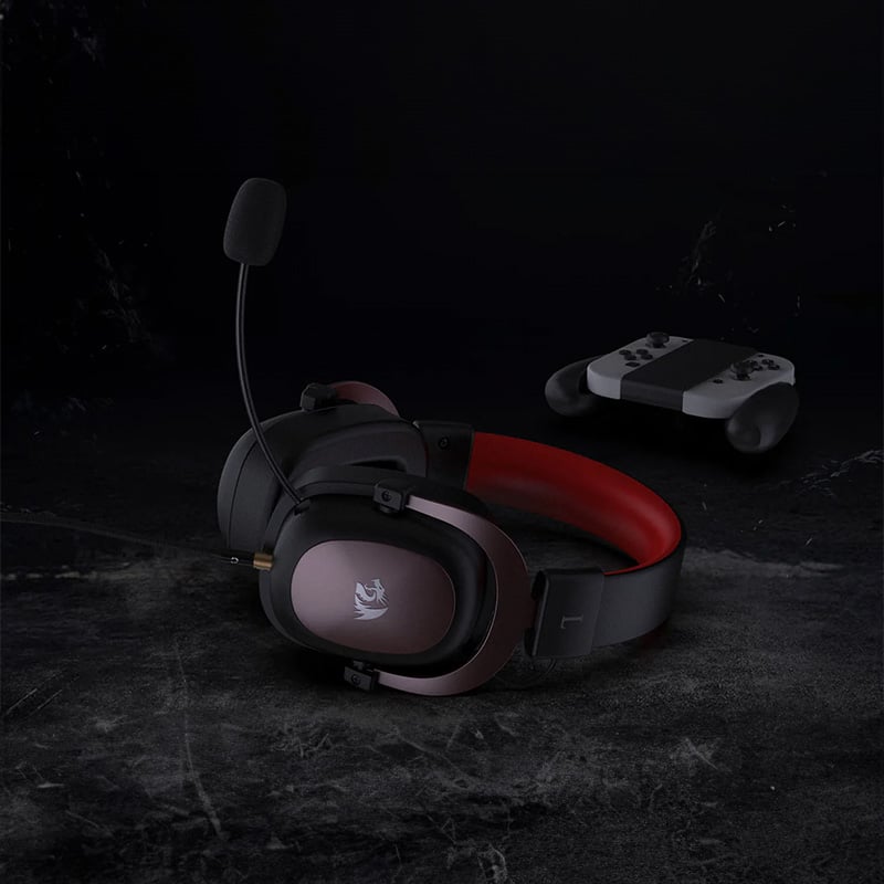 REDRAGON Over-Ear ZEUS 2 USB Gaming Headset - Black