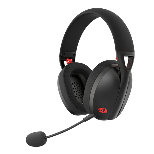 REDRAGON Over-Ear IRE BT5.2 Wireless Gaming Headset - Black