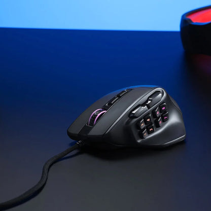 REDRAGON MOUSE AATROX 6200DPI MMO RGB