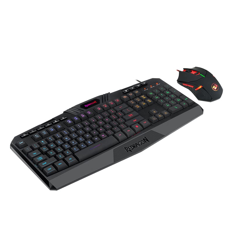 REDRAGON 2IN1 (K503A-RGB|M601) Gaming Combo 1 - Black