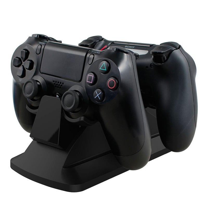 Sparkfox Dual Controller Charging Station Black - PS4