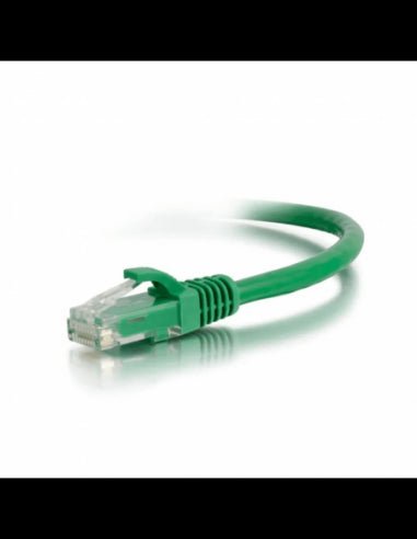 Acconet CAT6 UTP Flylead, 2 Meter, Straight, Stranded Cable, Moulded Boots and Plugs, Green - Vice-Tech