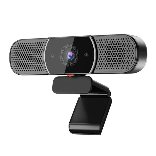 Ausdom AW616 2K PC Web Camera with Built in Speakers - Black - Vice-Tech