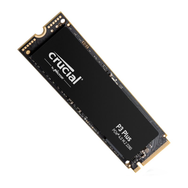 Crucial P3 Plus 500GB M.2 NVMe 3D NAND SSD - Vice-Tech