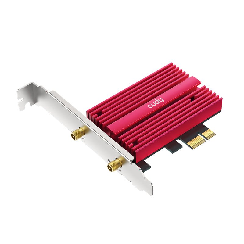 Cudy 3000Mbps WiFi 6 + BT 5.0 PCI-E Adapter - Vice-Tech