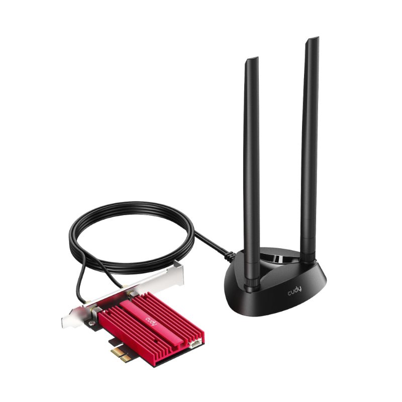 Cudy 3000Mbps WiFi 6 + BT 5.0 PCI-E Adapter - Vice-Tech