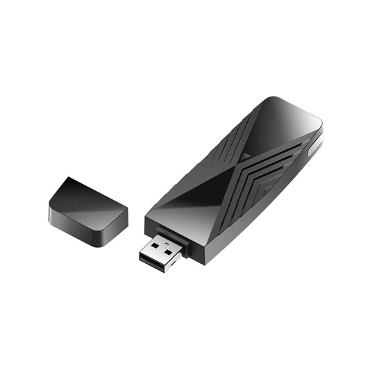 D Link Usb Adapter Ax1800 574 Mbps 2.4 Ghz Band 1200 Mbps 5 Ghz Band No Network Port(S) No Poe - Vice-Tech